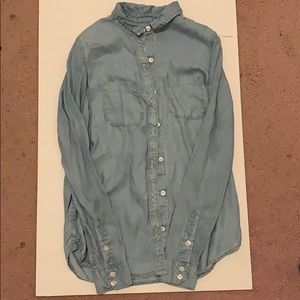 Denim flannel